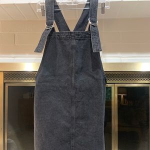 Topshop denim mini dress